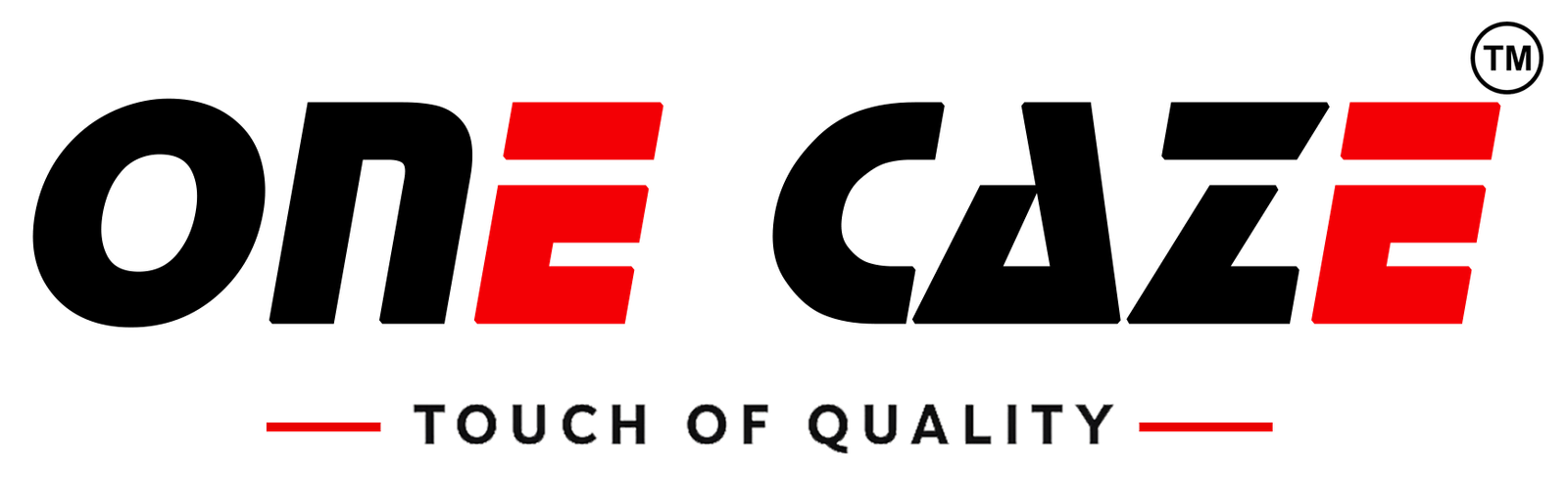 ONE CAZE Logo - Premium Mobile Cases and Accessories - Touch of Quality.